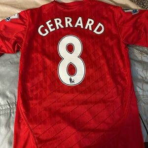 10/12 Steven Gerrard Liverpool Jersey